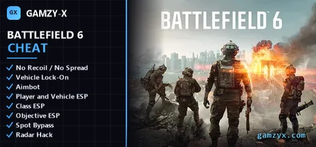 Battlefield 6 cheat - aimbot and ESP | GAMZY-X