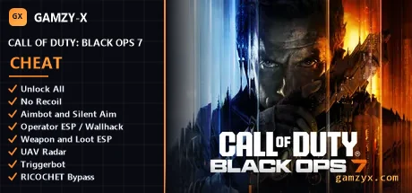 Black Ops 7 cheat - unlock all and aimbot | GAMZY-X