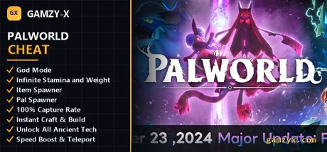 Palworld trainer - aimbot and ESP | GAMZY-X