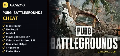 PUBG cheat - magic bullet and aimbot | GAMZY-X