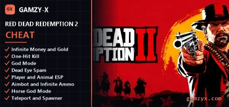 Red Dead Redemption 2 mod menu - aimbot and ESP | GAMZY-X
