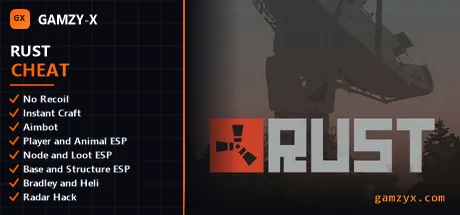 Rust cheat - no recoil and aimbot | GAMZY-X