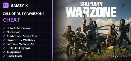 Warzone cheat - unlock all camos and aimbot | GAMZY-X