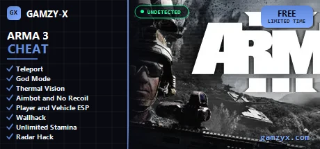 Arma 3 cheat &mdash; teleport and aimbot | GAMZY-X