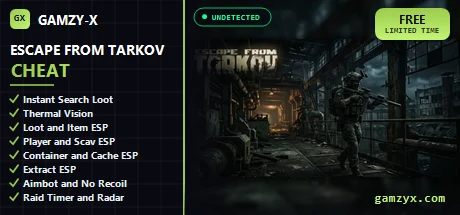 Escape from Tarkov cheat &mdash; loot ESP and aimbot | GAMZY-X
