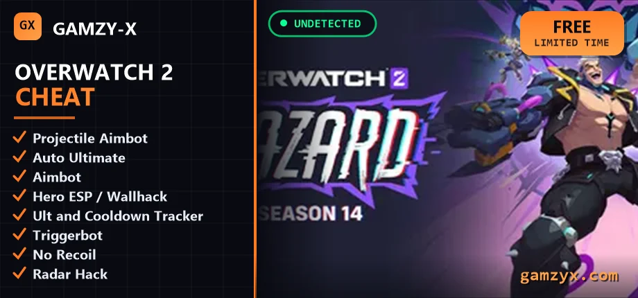 Overwatch 2 cheat - aimbot, ESP and ult tracker | GAMZY-X